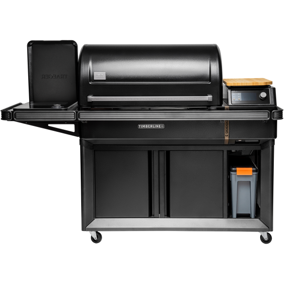 Traeger Pelletgrill Timberline XL inkl. Abdeckhaube & Frontablage + 2x 9kg Pellets 
