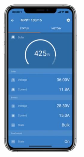 Solarladeregler MPPT Victron Smartsolar 150/100-Tr VE.Can